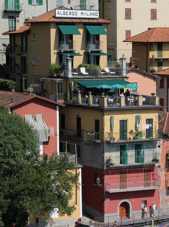 Albergo Milano Варена Екстериор снимка