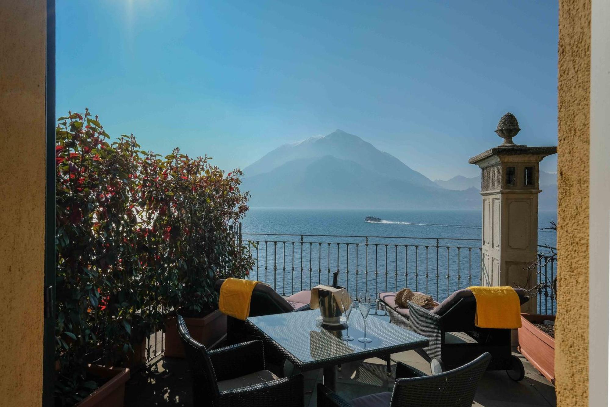Albergo Milano Варена Екстериор снимка